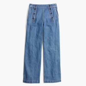 Rivet & Thread Sailor Wide Leg Crop Jeans Size 27